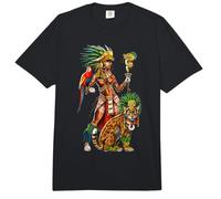 Aztec Jaguar Warrior Ancient Maya Civilization Goddess Comfort Colors Adult Heavyweight T-Shirt