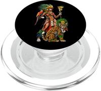 Aztec Jaguar Warrior Ancient Maya Civilization Goddess PopSockets PopGrip for MagSafe