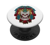 Aztec Jaguar Warrior Mexicans Culture Mayan Indigenous PopSockets Adhesive PopGrip