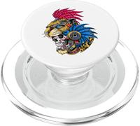 Aztec Jaguar Warrior Mexicans Culture Mayan Indigenous PopSockets PopGrip for MagSafe