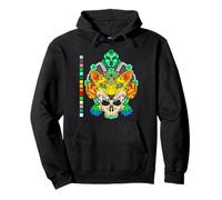 Aztec Jaguar Warrior Mexico Culture Mayan Indigenous Mexican Pullover Hoodie