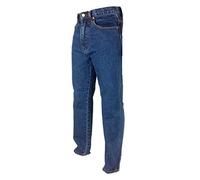 AZTEC JEANS Big Size 42-56 Waist Hard Wearing Tough Mens Work Jeans, Inside Leg 27 29, 31, 33 Blue Stone Wash Black Bleach Wash Large Extra Plus