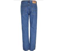 AZTEC JEANS Big Size 42-56 Waist Hard Wearing Tough Mens Work Jeans, Inside Leg 27 29, 31, 33 Blue Stone Wash Black Bleach Wash Large Extra Plus
