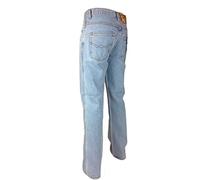 AZTEC JEANS Hard Wearing Tough Mens Work Jeans Sizes 28-40, Inside Leg 27 29, 31, 33 Blue Stone Wash Black Bleach Wash