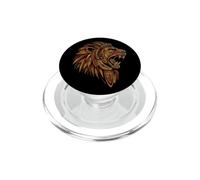 Aztec Lion Mayan Mexican Mythology Toltec Inca Quetzalcoatl PopSockets PopGrip for MagSafe