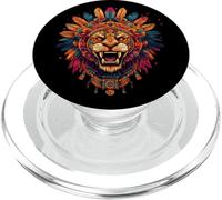 Aztec Lion Mayan Quetzalcoatl Mexican Mythology Toltec Inca PopSockets PopGrip for MagSafe