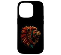 Aztec Lion Toltec Inca Mayan Mexican Mythology Quetzalcoatl Case for iPhone 14 Pro