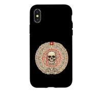 Aztec Maya Azteca Sun Stone Ancient Mayan Calendar Case for iPhone X/XS