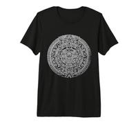 Aztec Maya Azteca Sun Stone Ancient Mayan Calendar Premium T-Shirt