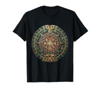 Aztec Maya Azteca Sun Stone Ancient Mayan Calendar T-Shirt