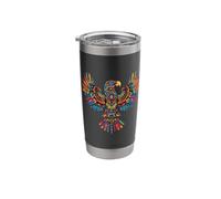 Aztec Mayan Eagle Mexican Mythology Native Mexican Pride Stainless Steel Insulated Tumbler