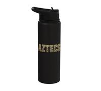Aztec Mesoamerican History Aztec Empire Stainless Steel Insulated Water Bottle