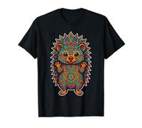Aztec Mexican Mayan Hedgehog Mythology Mesoamerica Art T-Shirt