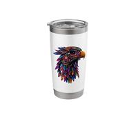 Aztec Mexican Mythology Native Mexican Pride Eagle Mayan Stainless Steel Insulated Tumbler