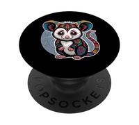 Aztec Mexican Possum Ancient Mesoamerican Mythology Art PopSockets Adhesive PopGrip