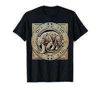 Aztec Mexico Jaguar Aztec Mythology Symbol T-Shirt