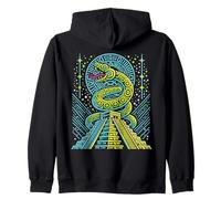 Aztec Mexico Serpent Ancient Zip Hoodie
