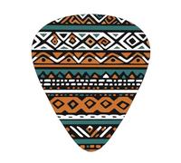 Aztec Navajo Guitar Picks Gift Set - Smooth Durable Plectrums For Acoustic, Electric & Bass Guitar, Perfect Present For Guitar Lovers & Musicians
