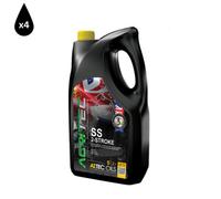 Aztec Oils 4X5L Agritec Ss 2 Stroke Engine Oil 2T Semi Synthetic Api Tc Jaso Fc Stihl