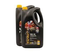 Aztec Oils Aztec 5W30 Fully Synthetic Engine Oil Longlife Acea C3 Api Sn/cf Ll-04 2X5L