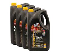 Aztec Oils Aztec 5W30 Fully Synthetic Engine Oil Longlife Acea C3 Api Sn/cf Ll-04 4X5L