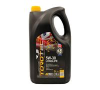 Aztec Oils Aztec 5W30 Fully Synthetic Engine Oil Longlife Acea C3 Api Sn/cf Ll-04 5L