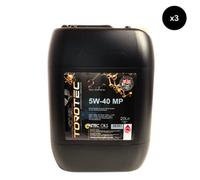 Aztec Oils Torotec 5W-40 Engine Oil Fully Synthetic Acea A3 B4 Mb 229.3 Gm-Ll-A-025 - 2X20L