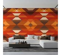 Aztec Photo Wallpaper, Navajo Native Americans Southwest Wallpaper Mural, 450x315cm Wall Paper for Bedroom Living Room, Non-Woven Wall Mural Room Decor EL&D59