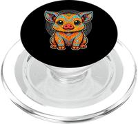Aztec Pig Mythology Mexican Indigenous Tribal Art Style PopSockets PopGrip for MagSafe
