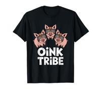 Aztec Pig OINK Tribe Circle Art T-Shirt