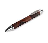 Aztec Pyramid Mayan Temple Mexico Retractable Ballpoint Pen Black Ink Ball Point Pen Work Pens 1 PCS