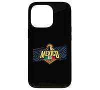 Aztec Pyramid With Mayan Geometric Pattern Mexican Pride Case for iPhone 13 Pro
