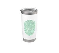Aztec Quetzal Bird Mayan Bird Mexican Indigenous Stainless Steel Insulated Tumbler