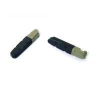 Aztec Bicycle Cycle Bike Road Insert Brake Blocks Plus Grey / Charcoal - Pair