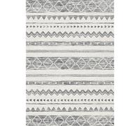 Aztec Rug - Tokyo Collection RainbowHome White 230cm x 160cm