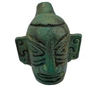 Aztec Scream Whistle Realistic Shape, Clay Material, Strange Sound Effect