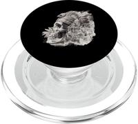 Aztec Skull Maya Mexican Feathered Mayan Indigenous Azteca PopSockets PopGrip for MagSafe