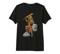 Aztec Skull Warrior Ancient Mexican Aztec Civilization Premium T-Shirt