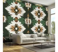 Aztec Southwest Wallpaper - Native American Tribal Wall Mural - Wall Murals for Living Room Bedroom - Photo Wallpaper & Home Decor Art - 274 x 254 cm H542