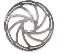 NEW Aztec Bike Replacement Parts Stainless Steel 6-Bolt Disc Rotor 140mm Silver