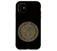 Aztec Sun Calendar Ancient Mexican Mayan Antique Mesoamerica Case for iPhone 11