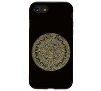 Aztec Sun Calendar Ancient Mexican Mayan Antique Mesoamerica Case for iPhone SE (2020) / 7/8