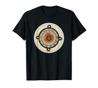 Aztec Sun Stone by Antonio de Leon y Gama (1792) T-Shirt