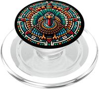Aztec Turkey and Mayan Ancient Mexican History PopSockets PopGrip for MagSafe