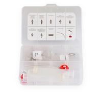 Aztec Universal Brake Bleed Kit with Syringe and Nipples one size