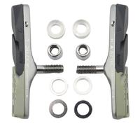 Aztec Bicycle V-Type Cartridge System Brake Blocks Plus Grey / Charcoal - Pair