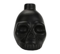 Aztec War Whistle - Traditional Death Sounder, Black Skull REPLICaz, Terror Noise Maker | Piercing Humanlike Wail Projection, Handcrafted Tribal Style Replicas Outdoor Ritual For Halloween Pranks