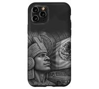 Aztec Warrior Calendar Mexico Mexican Flag Mayan Azteca Case for iPhone 11 Pro