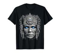 Aztec Warrior Mayan Calendar Quetzalcoatl Mexicans Souvenirs T-Shirt