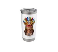 Aztec Warrior Mayan Warrior Aztec Civilization Aztec Culture Stainless Steel Insulated Tumbler